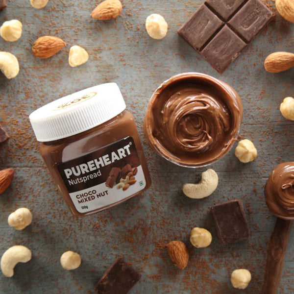 Buy Choco Mixed Nut Nutspread Online | Pure Heart – Pureheart
