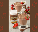Strawberry & Pureheart Choco Hazelnut Nutspread Smoothie