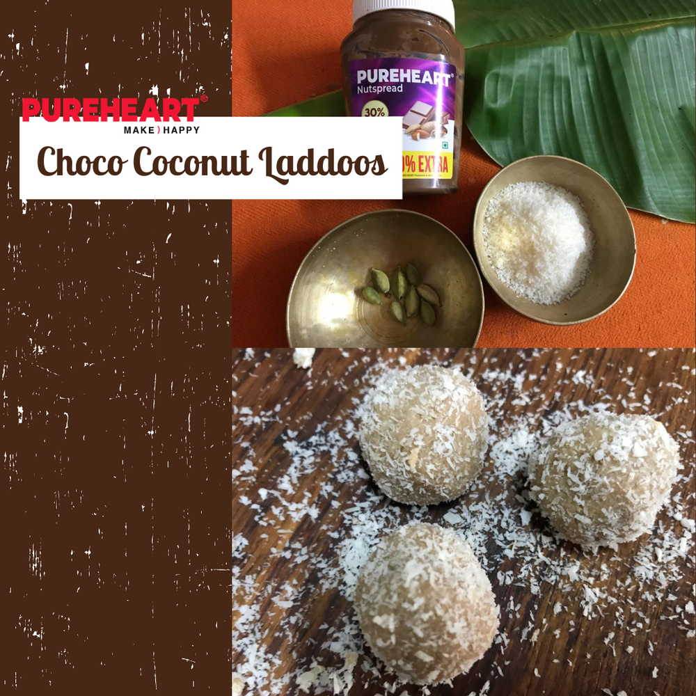 Pureheart Choco Coconut Laddoos!