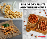 List Of Dry Fruits And Their Benefits