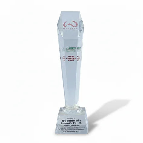 CEPCI Export Excellence Award presented to Western India Cashew Co. Ltd.