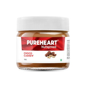 Pureheart Nut Spread Choco Cashew - Nutty Chocolate Cashew Spread for Breakfast, Bread/Toast, Sandwich