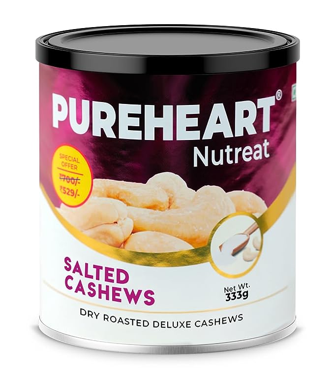 Pureheart Salted Cashew Can