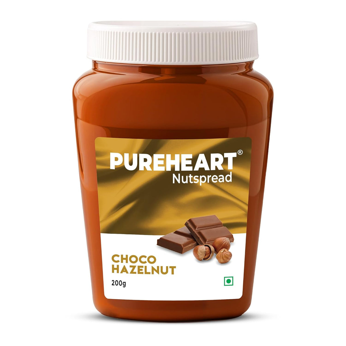 Pureheart Choco Hazelnut Nutspread. Delicious, Smooth & Creamy Snack, Nutty Chocolate Hazelnut Spread for Breakfast