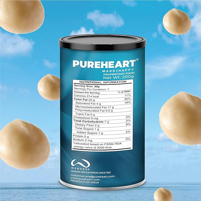 Pureheart Natural + Roasted Macadamia