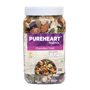 Cherokee Trail Mix  Natural Premium Mix Nuts - Combination of Cashews, Almonds, Pistachio, Cranberries, Raisins, Pumpkin Seeds, Sunflower Seeds - Crunchy Dry Fruits