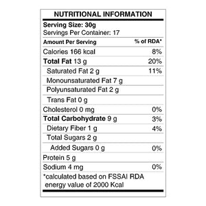 Pureheart Borma Cashews/Skin Unpeeled Cashews  Natural Whole Cashews - Nutty Flavor Cashew Nuts with Skin - Reusable Jar