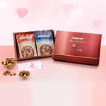 PUREHEART Pure Celebration Premium Valentine Gift Box | Dry Fruits Gift Hamper For Her | Fruit & Nut and Salt & Sweet Nutmix (80g, each) | Wishing Card | Healthy Snack