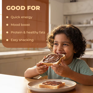 PUREHEART Nut Spread Choco Hazelnut 350 gm with Lunch Box|Nutty, Smooth and Creamy Chocolate Hazelnut Spread for Breakfast | No. 1 Exporter of Roasted Nuts