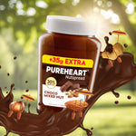 PUREHEART Choco Mixed Nut Spread (350 + 35 gm) - Nutty Choco Mixed Almond Spread for Breakfast, Delicious, Smooth and Creamy Snack