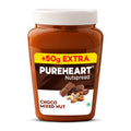 Pureheart Choco Mixed Nut Spread | Back to School Offer Assured Gifts | Premium Mixed Nut Butter from India’s #1 Roasted Nut Brand | Smooth & Healthy Nut Spread | 350+50g