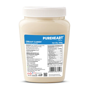 Pureheart Nut Spread Creamy Cashew , Nutty Spread for Breakfast, Delicious, Smooth & Creamy Snack