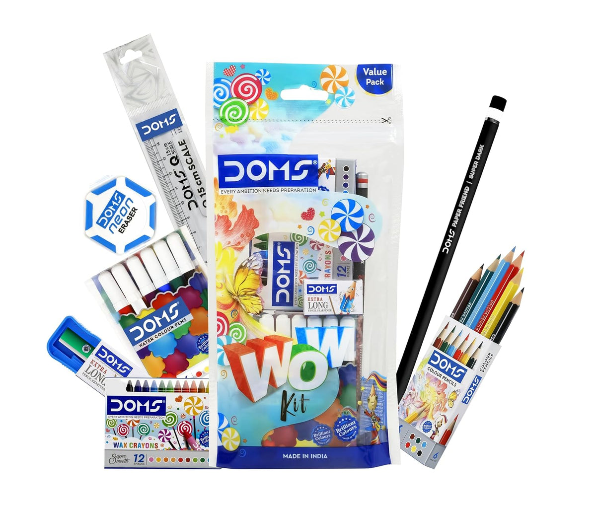 Pureheart Nut Spread Combo (5 Flavours) | Back to School Offer with Free Water sipper or Planner or Lunch box or DOMS Kit– Colour Pencils (6 Shades), Water color Pack , Crayons, Graphite Pencils, Eraser, Sharpener, Time table and Name Slip