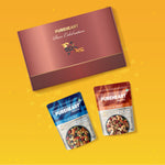 PUREHEART Onam Gift Hamper Combo of Natural Fruit & Nut Nutmix, Sweet & Salt Nutmix (80 g, each), Cadbury Bournville Fruit & Nut Dark Chocolate with  Gift Card.