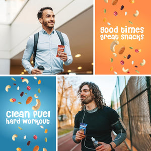 Pureheart Nutmix Combo Natural Fruit & Nuts and Salt & Sweet Dry Fruits (25 gm each) - Delicious and Crunchy Mix Nuts