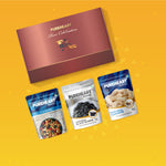 PUREHEART Onam Gift Hamper - Natural Cashews (80 g), Fruit & Nut Nutmix (80g) & Black Raisins (80g) Combo - Crunchy Dry Fruits, with Gift Card