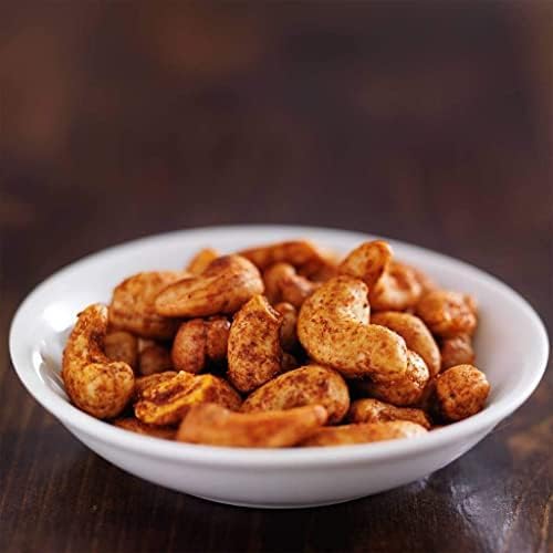 Pureheart Nutreat Fiery Hot Cashews (Pack of 200 gm & 80 gm) Natural Premium Spicy Roasted Whole Cashew Nuts/Kaju Dry Fruit, Crunchy & Delicious Chili Cashews Combo - Resealable Pouch