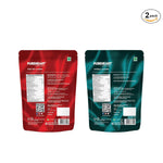 PUREHEART Combo of Fiery Hot Cashews (80 gm) & Natural Almond (80 gm) Delicious, Crunchy Dry Fruit Snack