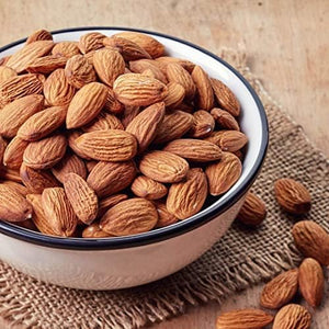 Pureheart Dry Roasted Nutreat Salted Almonds Pack of 200 gm & 80 gm Natural Premium California Almond Nuts/Dry Fruit, Crunchy & Delicious Almonds Combo - Resealable Pouch