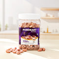 Pureheart Borma Cashews/Skin Unpeeled Cashews  Natural Whole Cashews - Nutty Flavor Cashew Nuts with Skin - Reusable Jar