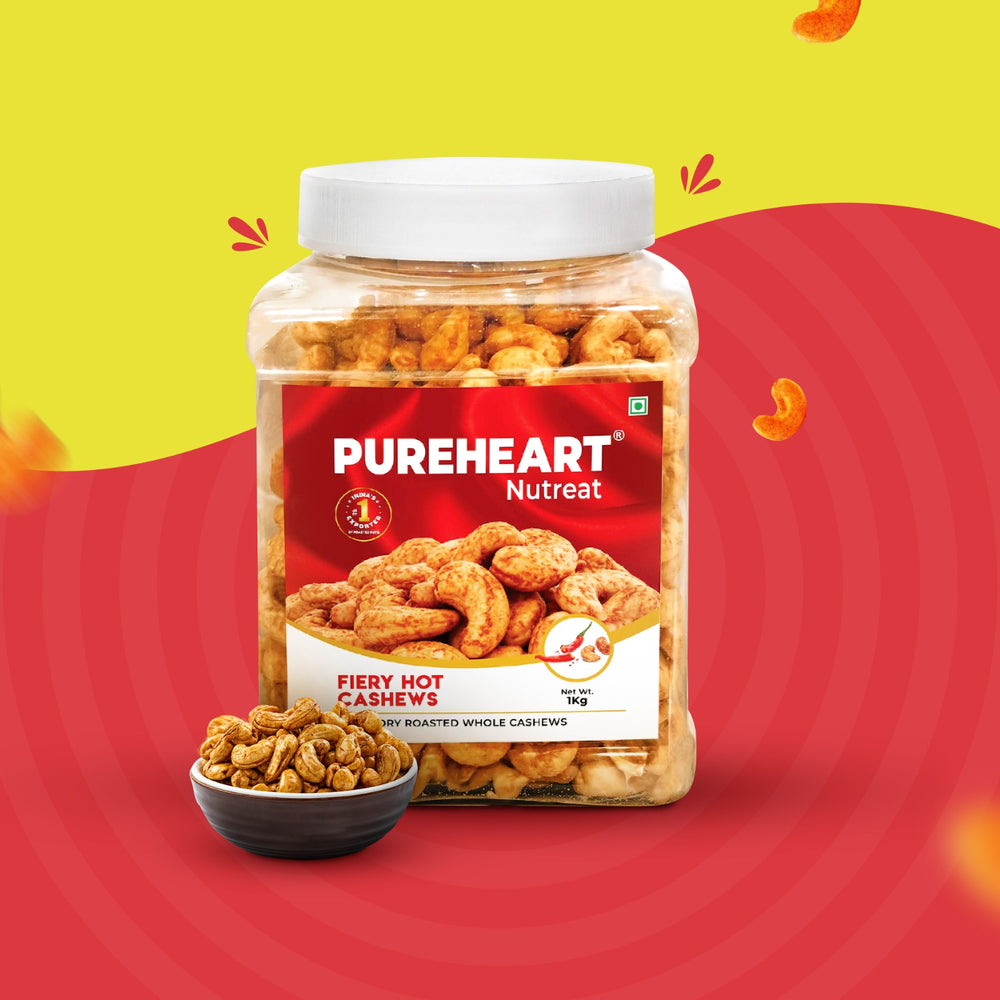 Pureheart Nutreat Fiery Hot Cashews