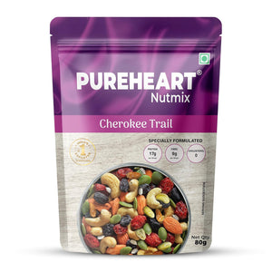 Cherokee Trail Mix  Natural Premium Mix Nuts - Combination of Cashews, Almonds, Pistachio, Cranberries, Raisins, Pumpkin Seeds, Sunflower Seeds - Crunchy Dry Fruits