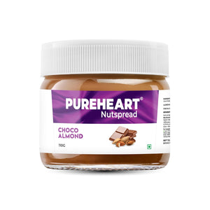 Pureheart Choco Almond Nut Spread - Delicious, Smooth and Creamy Snack, Nutty Chocolate Almond Spread for Breakfast