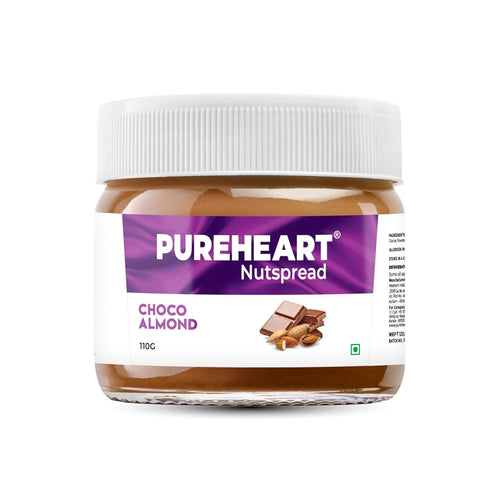 Pureheart Choco Almond Nut Spread - Delicious, Smooth and Creamy Snack, Nutty Chocolate Almond Spread for Breakfast