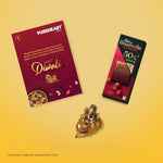 PUREHEART Celebration Diwali Gift Hamper| Dry Fruits Gift Box with Premium Fruit and Nut, Salt and Sweet Nutmix (80 g, each), Ganpati Diya, Chocolate, Card | Ideal Corporate & Festive Gifting