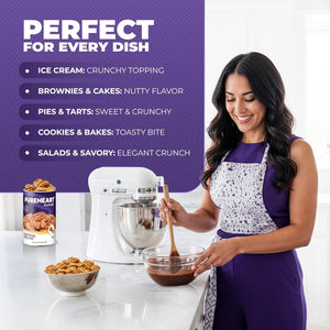 Pureheart Premium Pecan Nuts 180g | Premium Natural Pecans | Healthy Dry Fruits Snack | Rich in Protein, Fibre & Antioxidants | Ideal for Snacking & Baking