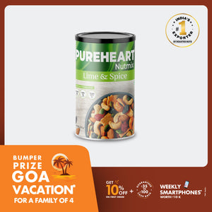 Pureheart Nutmix Lime & Spice