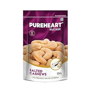 Pureheart Salted Cashew Pouch