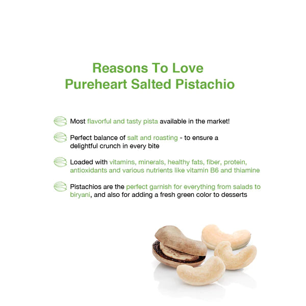Pureheart Nutreat Salted Pistachio - Pureheart